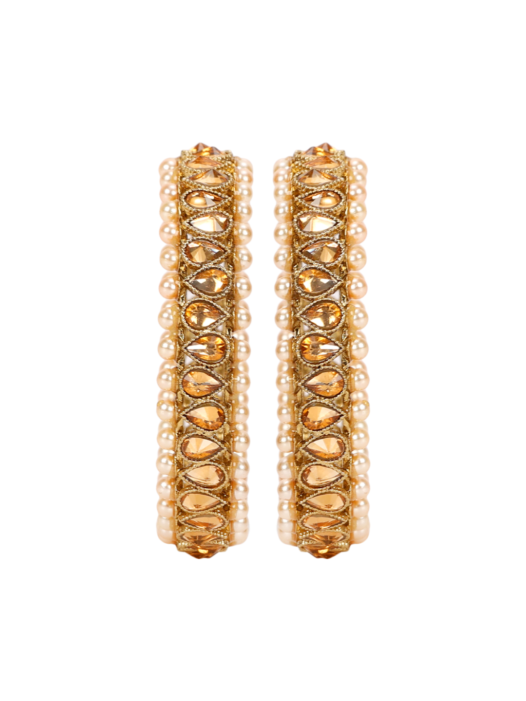 YouBella Jewellery Stylish Gold Plated Bangles for Girls and Women